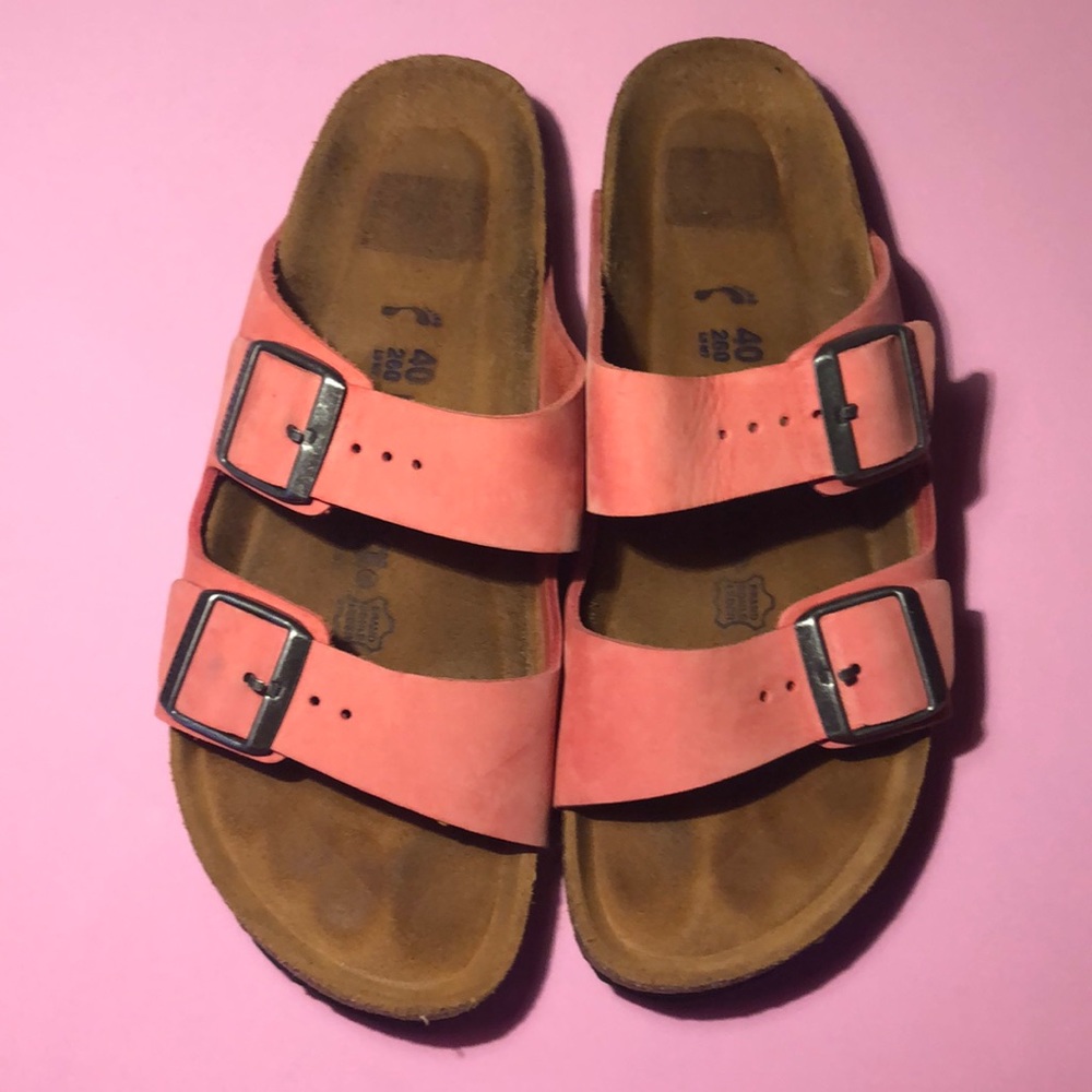 Birkenstock Pink Suede Arizona Size 40